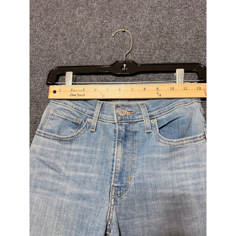 Levi 724 High Rise Straight Women 24 Blue Denim Jeans 18883-0159 - Picture 7 of 10
